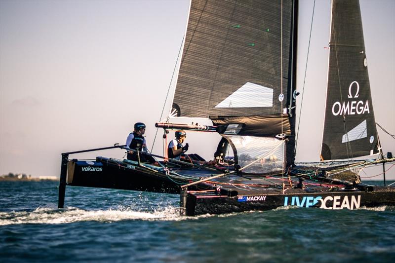 Live Ocean Racing  - Day 4 - Los Alcazares, Spain - October 7, 2023 photo copyright Georgia Schofield - Live Ocean Racing taken at  and featuring the ETF26 class