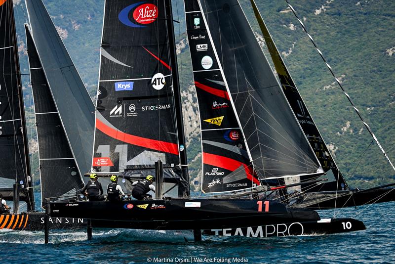 Foiling Week Garda 2026 photo copyright Martina Orsini / WeAreFoiling Media taken at Fraglia Vela Malcesine and featuring the ETF26 class
