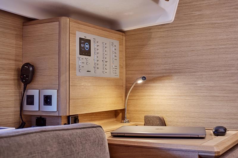 Elan E4 Interior photo copyright Elan Yachts taken at  and featuring the  class