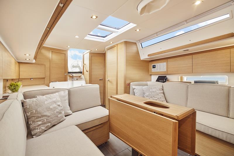 Elan E5 Interior photo copyright Elan Yachts taken at  and featuring the  class