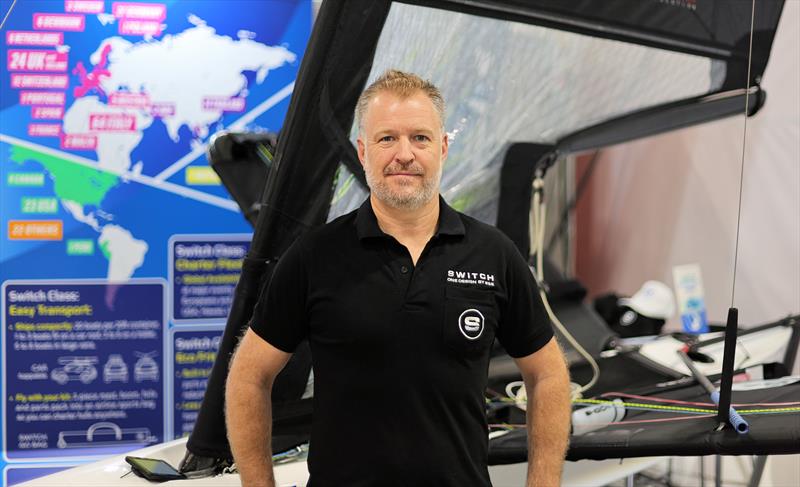 Pom Green photo copyright Mark Jardine taken at RYA Dinghy Show and featuring the  class