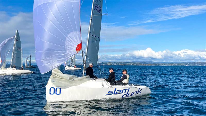 Slam Dunk - winner  - Elliot 5.9 Traveller Series - Bucklands Beach YC - August 2022 photo copyright Elliott 5.9 Assoc taken at Bucklands Beach Yacht Club and featuring the Elliott 5.9 class