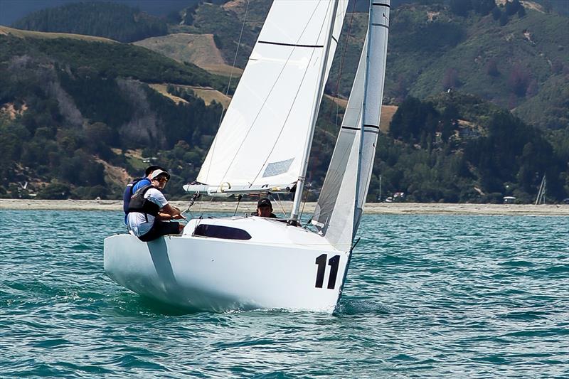 Boat 1 - South Circuit Champions - Elliott 5.9 Travellers Trophy photo copyright Elliott 5.9 taken at Christchurch Sailing Club and featuring the Elliott 5.9 class