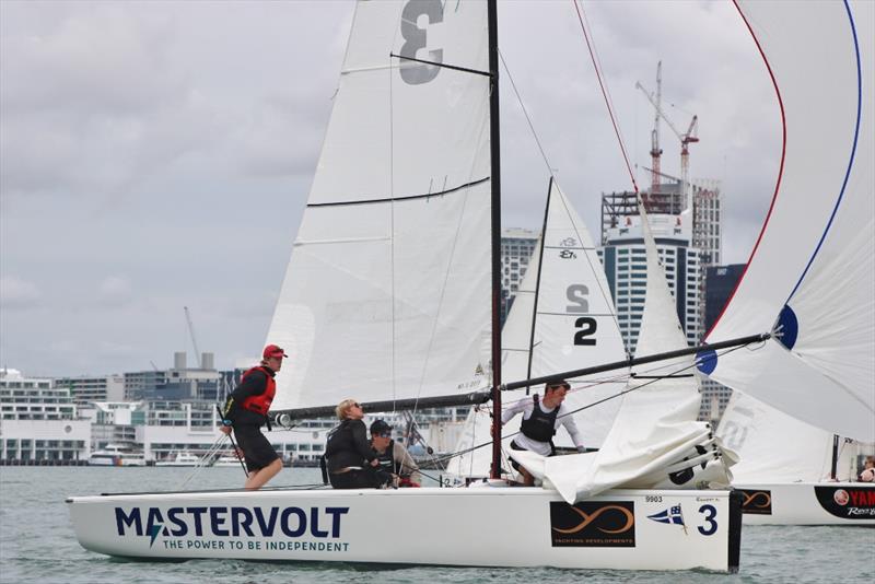 Yachting Developments Ltd New Zealand Match Racing Championships, Day 1 - October 4, 2018 photo copyright Andrew Delves taken at Royal New Zealand Yacht Squadron and featuring the Elliott 6m class