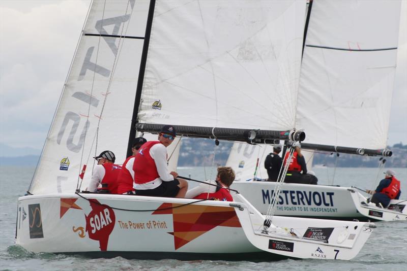 Yachting Developments Ltd New Zealand Match Racing Championships, Day 1 - October 4, 2018 photo copyright Andrew Delves taken at Royal New Zealand Yacht Squadron and featuring the Elliott 6m class