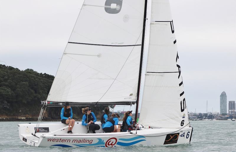 Yachting Developments Ltd New Zealand Match Racing Championships, Day 1 - October 4, 2018 photo copyright Andrew Delves taken at Royal New Zealand Yacht Squadron and featuring the Elliott 6m class