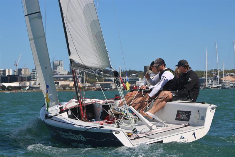 Yachting Developments Ltd New Zealand Match Racing Chamionships - Day 2 photo copyright Andrew Delves taken at Royal New Zealand Yacht Squadron and featuring the Elliott 6m class