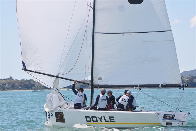 Yachting Developments Ltd New Zealand Match Racing Chamionships - Day 2 photo copyright Andrew Delves taken at Royal New Zealand Yacht Squadron and featuring the Elliott 6m class
