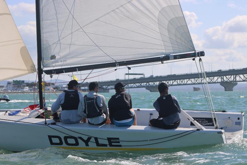 Yachting Developments Ltd New Zealand Match Racing Championships - Day 3 photo copyright Andrew Delves taken at Royal New Zealand Yacht Squadron and featuring the Elliott 6m class