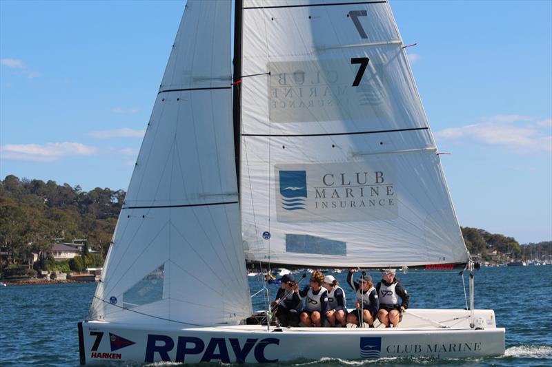 Harken International Youth Match Racing Championship - Royal Prince Alfred Yacht Club, Pittwater NSW photo copyright Royal Prince Alfred YC taken at Royal Prince Alfred Yacht Club and featuring the Elliott 6m class