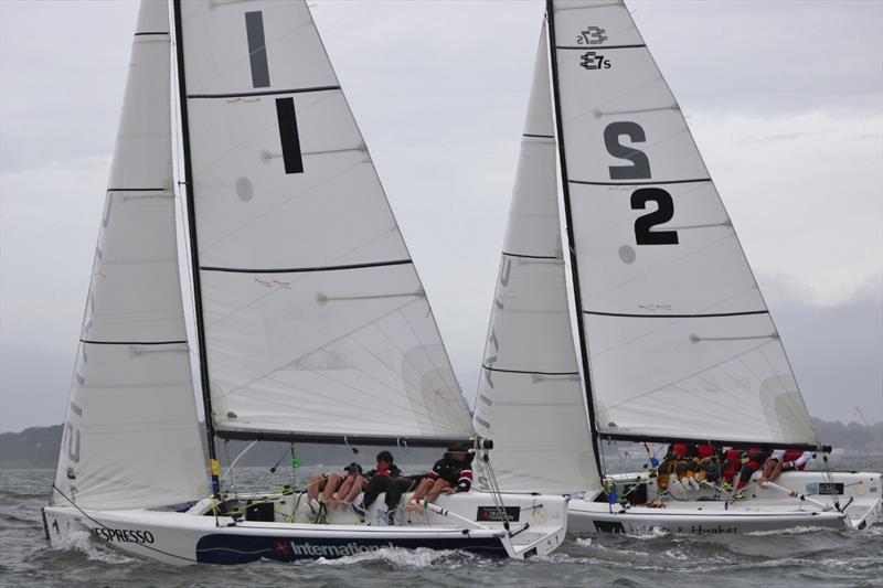 Wilson v Takahashi - Nespresso Youth International 2018  photo copyright Andrew Delves taken at Royal New Zealand Yacht Squadron and featuring the Elliott 6m class