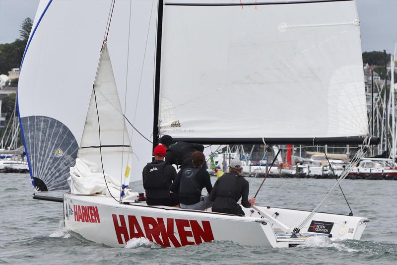 Day 2 - Nespresso Youth International Match Racing Cup - February 22, 2019 photo copyright Andrew Delves taken at Royal New Zealand Yacht Squadron and featuring the Elliott 6m class