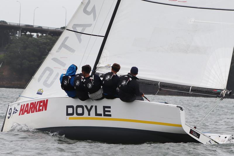 Day 3 - Nespresso Youth International Match Racing Cup, February 23, 2019 photo copyright Andrew Delves taken at Royal New Zealand Yacht Squadron and featuring the Elliott 6m class