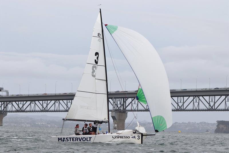 Day 3 - Nespresso Youth International Match Racing Cup, February 23, 2019 photo copyright Andrew Delves taken at Royal New Zealand Yacht Squadron and featuring the Elliott 6m class