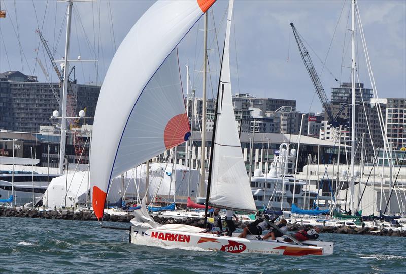 Day 4 - Nespresso Youth International Match Racing Cup, February 24, 2019 photo copyright Andrew Delves taken at Royal New Zealand Yacht Squadron and featuring the Elliott 6m class