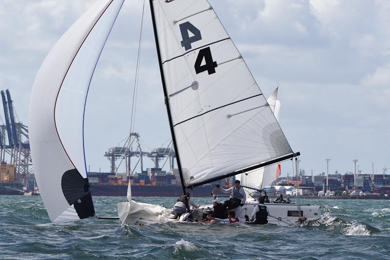 Day 4 - Nespresso Youth International Match Racing Cup, February 24, 2019 photo copyright Andrew Delves taken at Royal New Zealand Yacht Squadron and featuring the Elliott 6m class