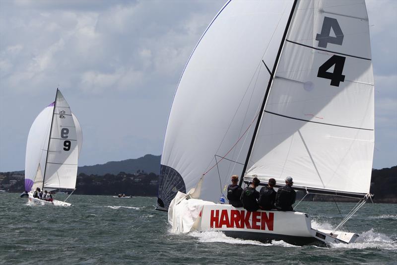 Day 4 - Nespresso Youth International Match Racing Cup, February 24, 2019 photo copyright Andrew Delves taken at Royal New Zealand Yacht Squadron and featuring the Elliott 6m class