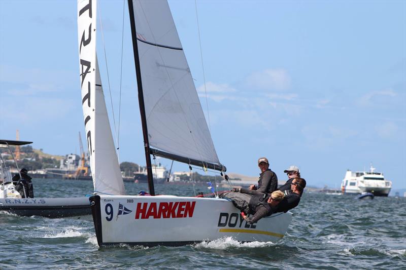 Day 4 - Nespresso Youth International Match Racing Cup, February 24, 2019 photo copyright Andrew Delves taken at Royal New Zealand Yacht Squadron and featuring the Elliott 6m class