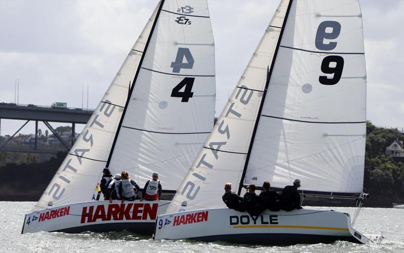 Day 4 - Nespresso Youth International Match Racing Cup, February 24, 2019 photo copyright Andrew Delves taken at Royal New Zealand Yacht Squadron and featuring the Elliott 6m class