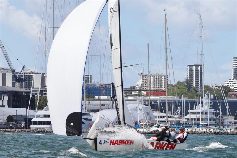 Day 4 - Nespresso Youth International Match Racing Cup, February 24, 2019 photo copyright Andrew Delves taken at Royal New Zealand Yacht Squadron and featuring the Elliott 6m class