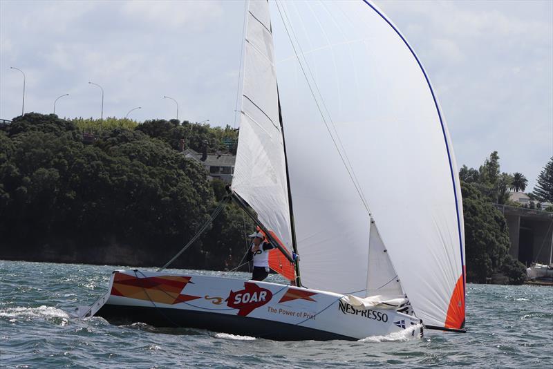 Day 4 - Nespresso Youth International Match Racing Cup, February 24, 2019 photo copyright Andrew Delves taken at Royal New Zealand Yacht Squadron and featuring the Elliott 6m class