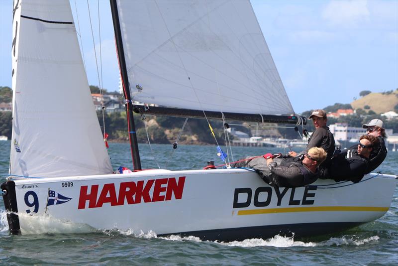 Day 4 - Nespresso Youth International Match Racing Cup, February 24, 2019 photo copyright Andrew Delves taken at Royal New Zealand Yacht Squadron and featuring the Elliott 6m class