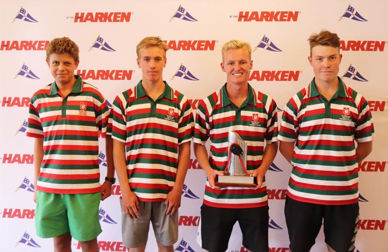 Westlake Boys High School winners of the Harken National Secondary Schools National Championships, March 2019 photo copyright Andrew Delves taken at Royal New Zealand Yacht Squadron and featuring the Elliott 6m class