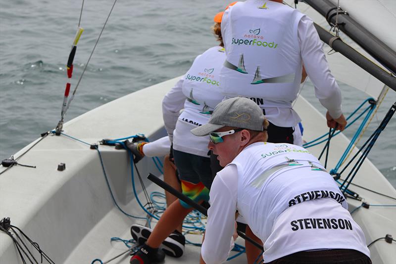 Jordan Stevenson - Governor's Cup Day 1, July 16, 2019 photo copyright Andrew Delves taken at Royal New Zealand Yacht Squadron and featuring the Elliott 6m class