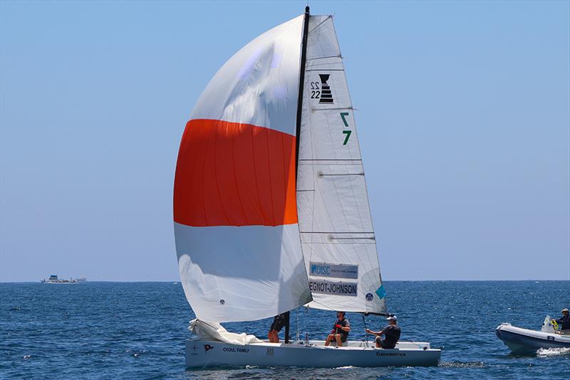 Nick Egnot-Johnston - Governor's Cup Day 3, July 18, 2019 photo copyright Andrew Delves taken at Balboa Yacht Club and featuring the Elliott 6m class