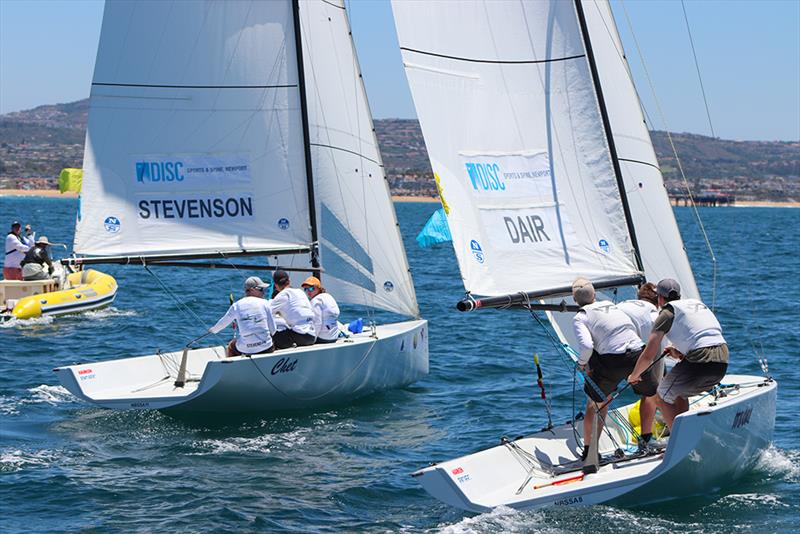 Jordan Stevenson v Frankie Dair - Governor's Cup Day 4, July 19, 2019 photo copyright Andrew Delves taken at Balboa Yacht Club and featuring the Elliott 6m class