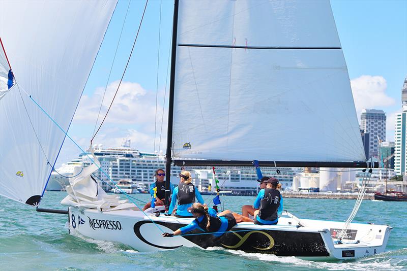 Yachting Developments NZMRC 2018 Celia Willison - (c) Andrew Delves RNZYS photo copyright Andrew Delves taken at Royal New Zealand Yacht Squadron and featuring the Elliott 6m class