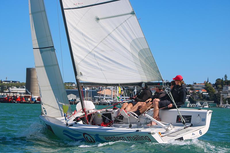 Yachting Developments NZMRC 2018 Nick Egnot-Johsnon - (c) Andrew Delves RNZYS photo copyright Andrew Delves taken at Royal New Zealand Yacht Squadron and featuring the Elliott 6m class