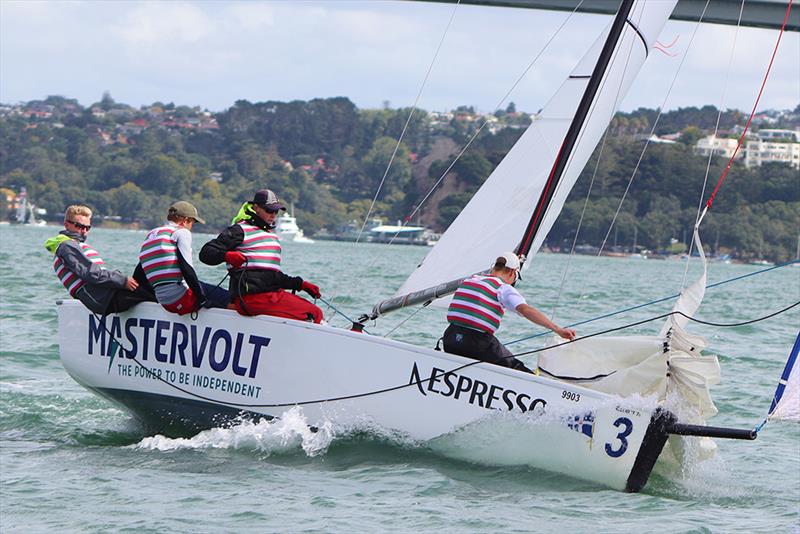 HARKEN Schools Regatta - Robbie McCutcheon - (c) Andrew Delves RNZYS photo copyright Andrew Delves taken at Royal New Zealand Yacht Squadron and featuring the Elliott 6m class