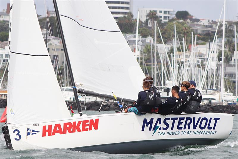 Tom Picot - Youth International - 2019 YDL New Zealand Match Racing Championships - photo © Andrew Delves