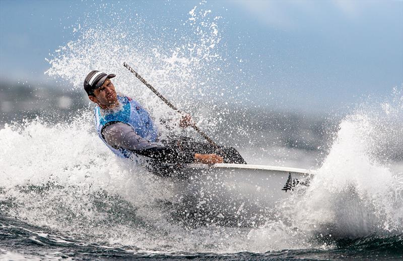 Tom Saunders switching out of the Laser for the 2019 YDL New Zealand Match Racing Championships photo copyright Sailing Energy taken at Royal New Zealand Yacht Squadron and featuring the Elliott 6m class