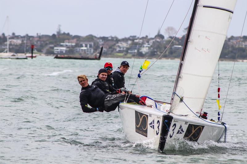 Day 1 - Yachting Developments Ltd  New Zealand Match Racing Championships - October 3, 2019 photo copyright Andrew Delves taken at Royal New Zealand Yacht Squadron and featuring the Elliott 6m class