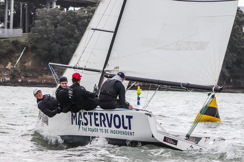 Knots Racing - Day 1 - Yachting Developments Ltd  New Zealand Match Racing Championships - October 3, 2019 photo copyright Andrew Delves taken at Royal New Zealand Yacht Squadron and featuring the Elliott 6m class