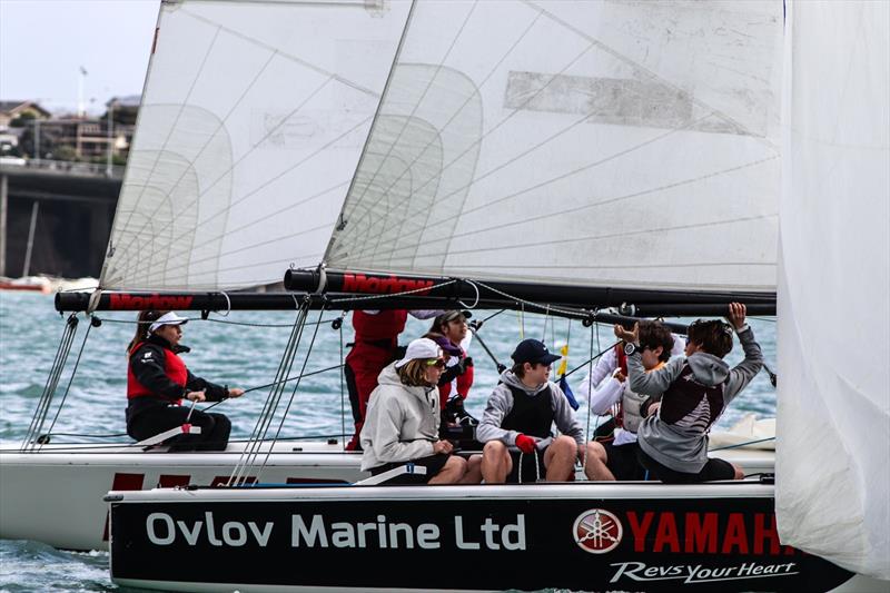 Day 1 - Yachting Developments Ltd  New Zealand Match Racing Championships - October 3, 2019 photo copyright Andrew Delves taken at Royal New Zealand Yacht Squadron and featuring the Elliott 6m class