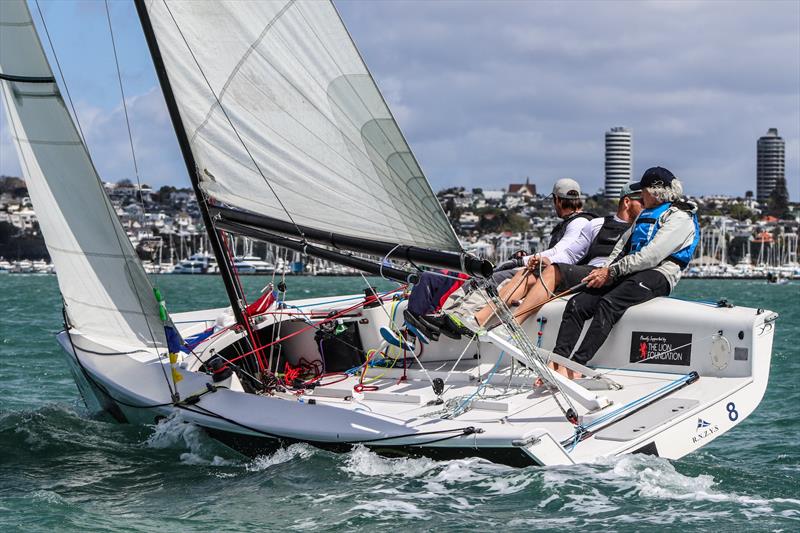 Brian Trubovich - Day 2 - Yachting Developments Ltd New Zealand Match Racing Championships - October 4, 2019  photo copyright Andrew Delves taken at Royal New Zealand Yacht Squadron and featuring the Elliott 6m class