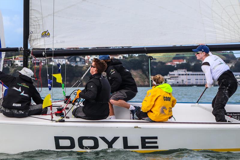 Vento Racing - Day 2 - Yachting Developments Ltd New Zealand Match Racing Championships - October 4, 2019  photo copyright Andrew Delves taken at Royal New Zealand Yacht Squadron and featuring the Elliott 6m class