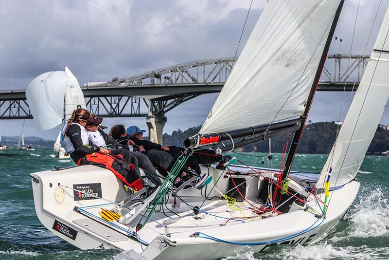 Edge Women's Match  - Yachting Developments NZ Match Racing Championships - Day 3  photo copyright Andrew Delves taken at Royal New Zealand Yacht Squadron and featuring the Elliott 6m class