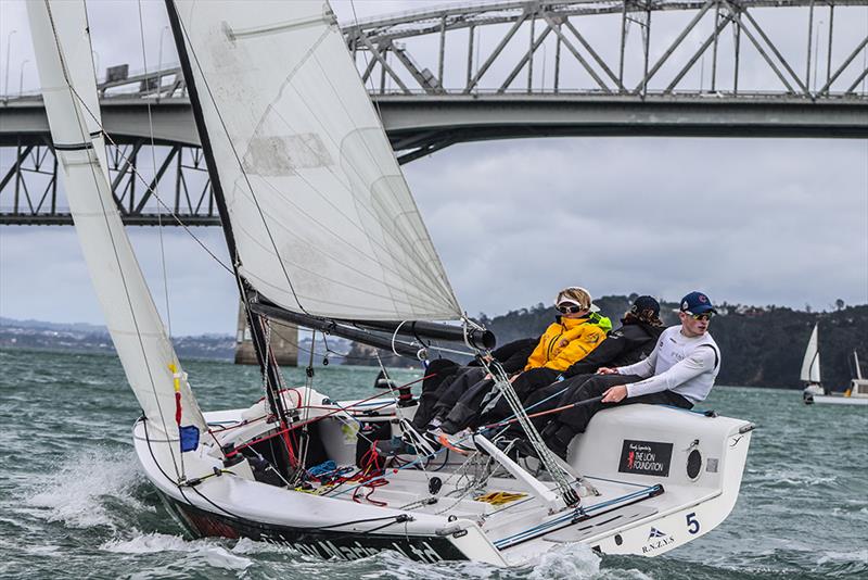 Stevenson Vento Racing  - Yachting Developments NZ Match Racing Championships - Day 3  photo copyright Andrew Delves taken at Royal New Zealand Yacht Squadron and featuring the Elliott 6m class
