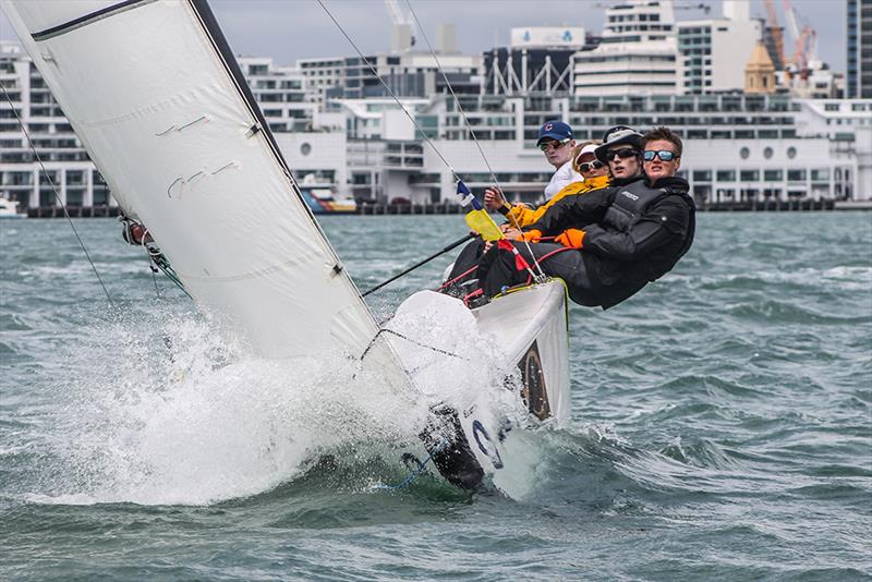 Stevenson Vento Racing 2  - Yachting Developments NZ Match Racing Championships - Day 3  photo copyright Andrew Delves taken at Royal New Zealand Yacht Squadron and featuring the Elliott 6m class