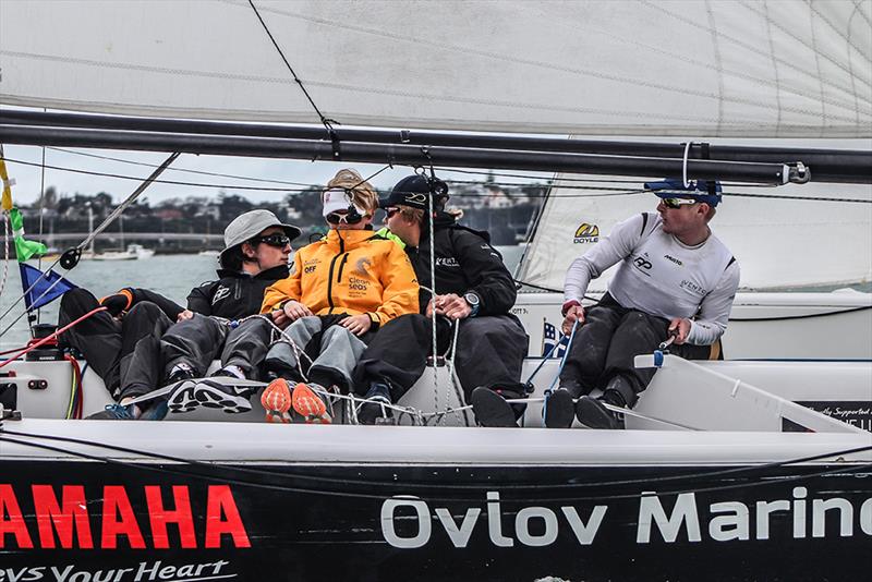 Vento Racing  - Yachting Developments NZ Match Racing Championships - Day 3  photo copyright Andrew Delves taken at Royal New Zealand Yacht Squadron and featuring the Elliott 6m class