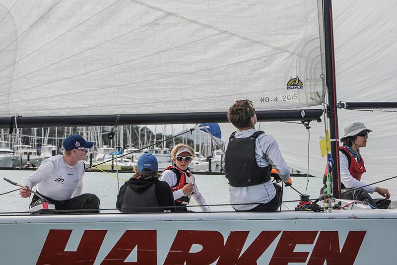 Jordan Stevenson Vento Racing - Yachting Development NZMRC Finals Day photo copyright Andrew Delves taken at Royal New Zealand Yacht Squadron and featuring the Elliott 6m class