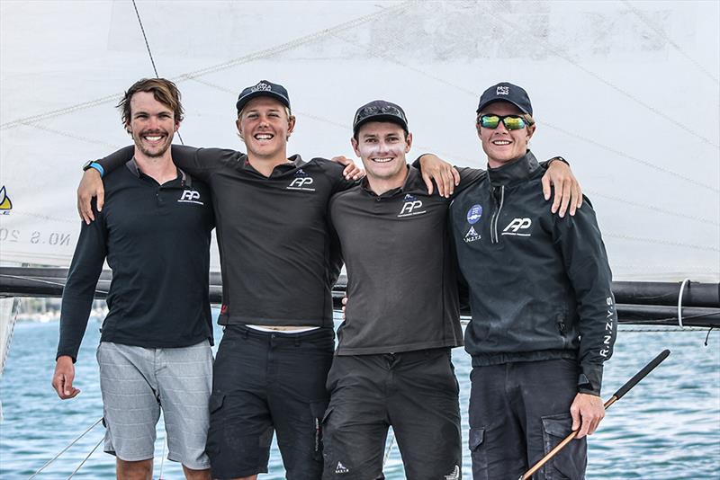Knots Racing winners 2019 Yachting Development NZ Match Racing Championship  photo copyright Andrew Delves taken at Royal New Zealand Yacht Squadron and featuring the Elliott 6m class