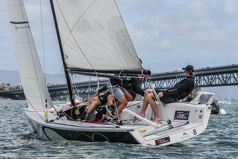 Knots Racing - Yachting Development NZMRC Finals Day  photo copyright Andrew Delves taken at Royal New Zealand Yacht Squadron and featuring the Elliott 6m class