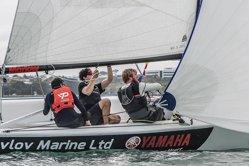 Reuben Corbett - Yachting Development NZMRC Finals Day  photo copyright Andrew Delves taken at Royal New Zealand Yacht Squadron and featuring the Elliott 6m class