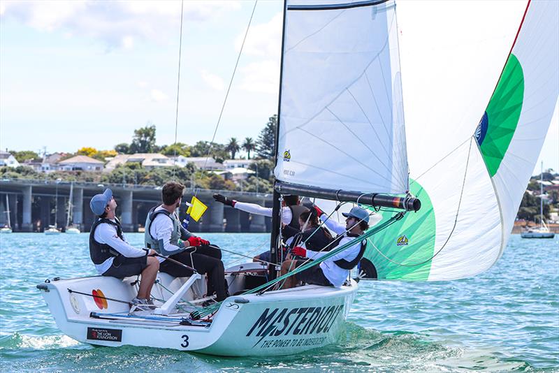 Aurelien Pierroz - Harken YIMRC Day One photo copyright RNZYS taken at Royal New Zealand Yacht Squadron and featuring the Elliott 6m class