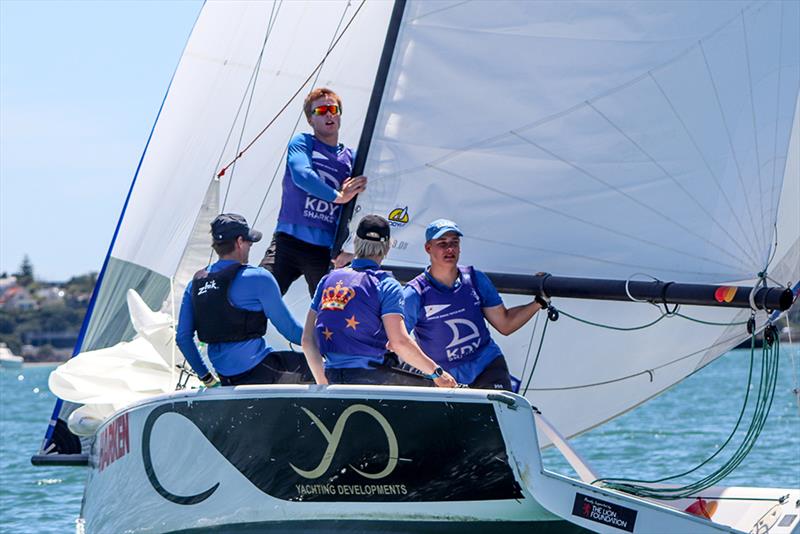 Emil Kjaer - Harken YIMRC Day One photo copyright RNZYS taken at Royal New Zealand Yacht Squadron and featuring the Elliott 6m class